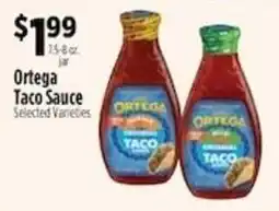Pioneer Supermarkets Ortega Taco Sauce offer