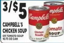 Associated Campbell's chicken soup or tomato soup offer