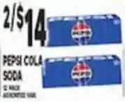 Associated Pepsi Cola Soda offer