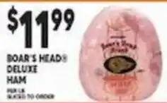 Associated Boar's Head Deluxe Ham offer