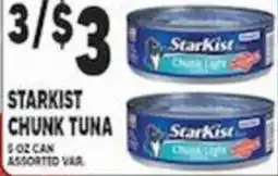Associated Starkist chunk tuna offer