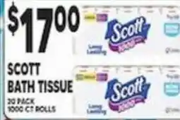Associated Scott bath tissue offer