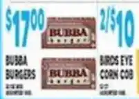 Associated Bubba Burgers offer