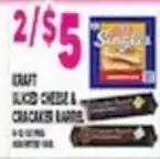 Associated Craft sliced cheese & cracker barrels offer