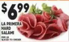 Associated La primera hard salami offer