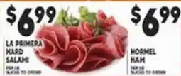 Associated La primera hard salami offer