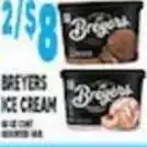 Associated Breyers ice cream offer