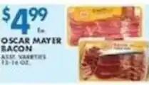 Compare Foods Oscar Mayer bacon offer