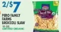 Compare Foods Pero Family Farms Broccoli Slaw offer