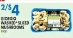 Compare Foods Giorgio washed & sliced mushrooms offer