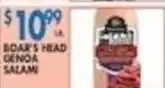 Compare Foods Boar's Head Genoa Salami offer