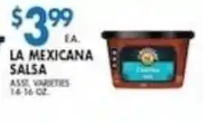 Compare Foods La Mexicana Salsa offer