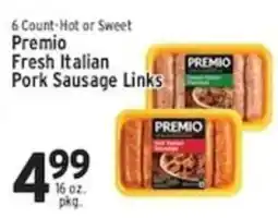 Associated Premio fresh italian pork sausage links offer