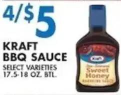 Compare Foods Kraft bbq sauce offer