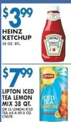 Compare Foods Heinz ketchup offer