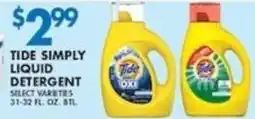 Compare Foods Tide Simply Liquid Detergent offer