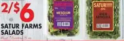 Compare Foods Satur Farms Salads offer