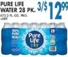 Compare Foods Pure Life water offer
