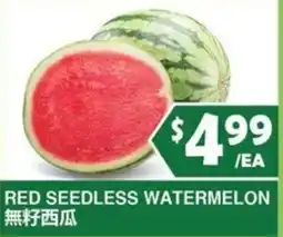 99 Ranch Red Seedless Watermelon offer