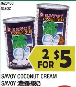99 Ranch Savoy coconut cream offer