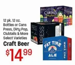 Maceys Craft Beer offer