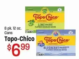 Maceys Topo-Chico Sodas offer