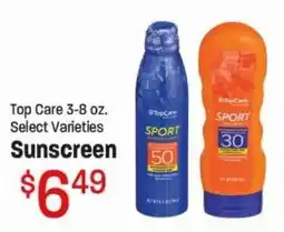 Maceys Top Care sunscreen offer