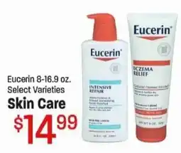 Maceys Eucerin skin care offer