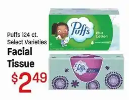 Maceys Puffs facial tissue offer