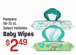 Maceys Pampers baby wipes offer