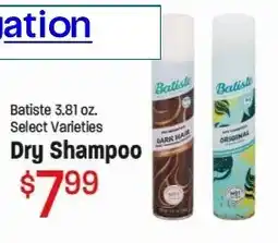 Maceys Batiste dry shampoo offer