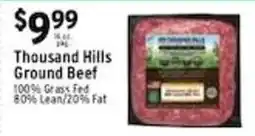 Met Foodmarkets Thousand Hills Ground Beef offer