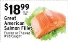 Met Foodmarkets Great American Salmon Fillet offer