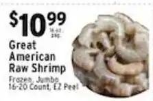 Met Foodmarkets Great American Raw Shrimp offer