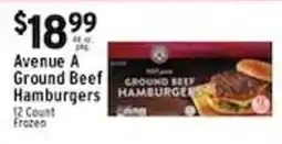 Met Foodmarkets Avenue A Ground Beef Hamburgers offer