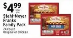 Met Foodmarkets Stahl-Meyer Franks Family Pack offer