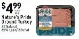 Met Foodmarkets Nature's Pride Ground Turkey offer