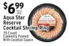 Met Foodmarkets Aqua Star Reserve Cocktail Shrimp Ring offer