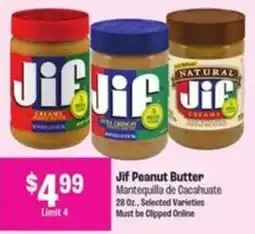 Food City Jif Peanut Butter offer