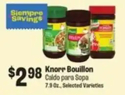 Food City Knorr Bouillon offer