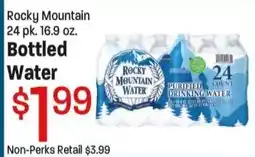 Maceys Rocky Mountain bottled water offer