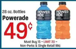 Maceys Powerade offer
