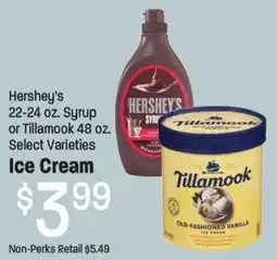 Maceys Hershey's Ice Cream offer