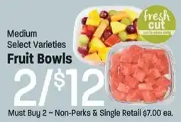 Maceys Fresh Cut Fruit Bowls offer