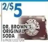 Associated Dr. Brown's Original Soda offer