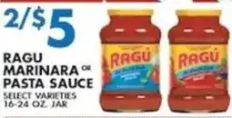 Associated Ragu marinara or pasta sauce offer