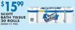 Associated Scott bath tissue offer