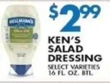 Associated Ken's salad dressing offer
