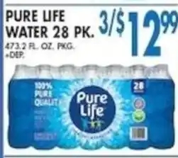 Associated Pure Life water offer