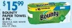 Associated Bounty paper towel offer